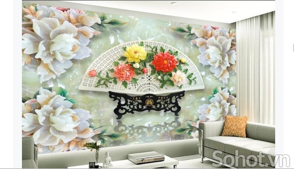 Tranh 3D- Tranh phòng khách