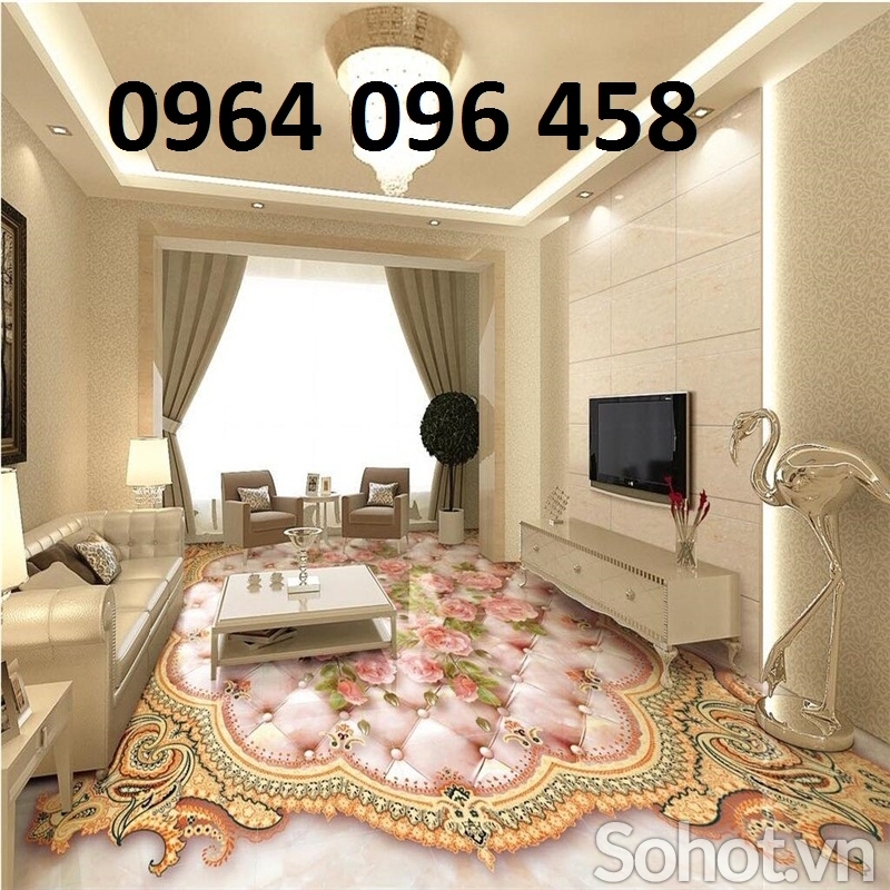 Tranh gạch 3d lót sàn 3d - 886C