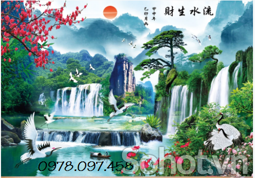 Tranh 3D - tranh gạch phòng ngủ