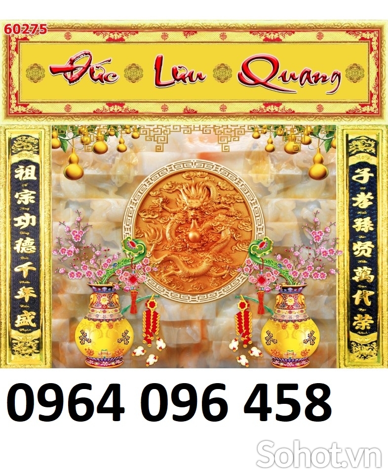 Tranh gạch 3d ốp tường phòng thờ - 99CBB