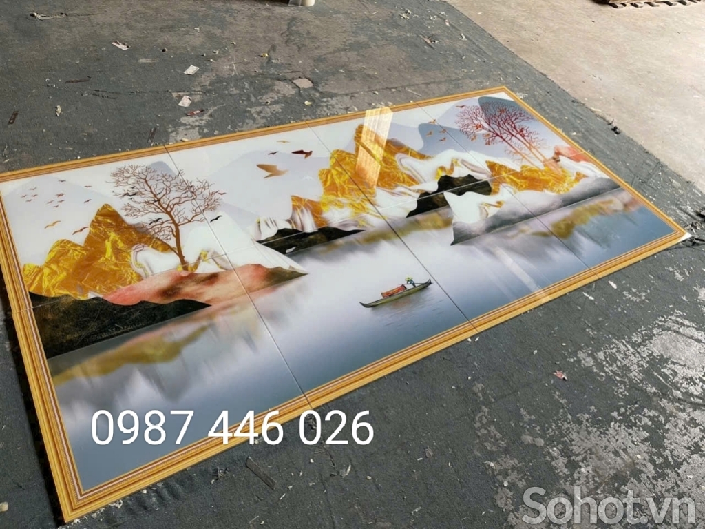 Gạch ốp tường, tranh trang trí 3d