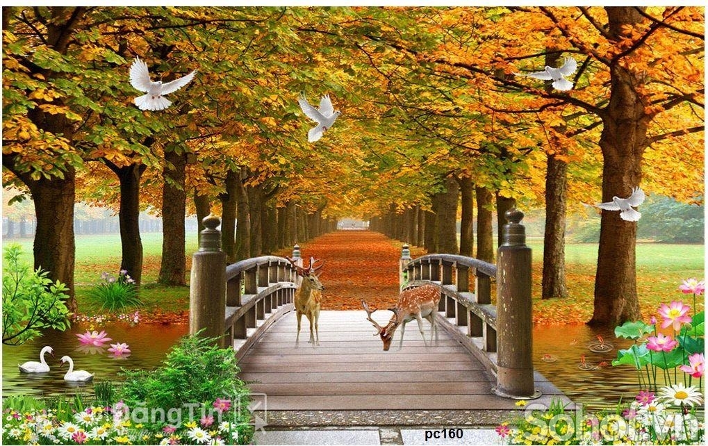 Tranh gạch phong thủy mệnh hỏa - CXX5