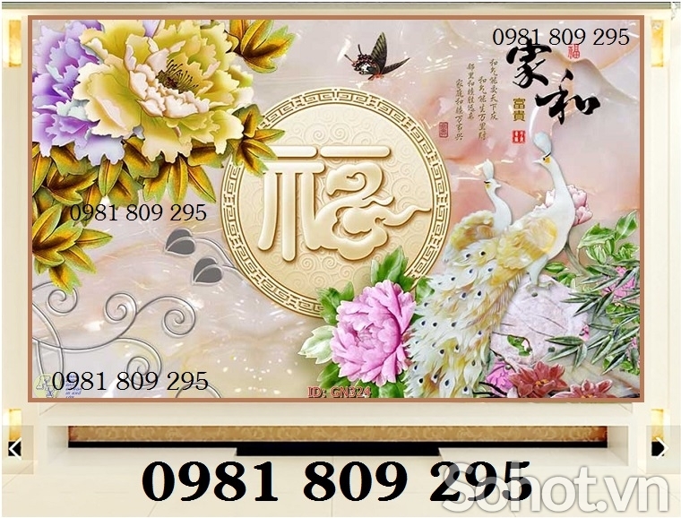 Tranh gạch 3d - tranh trang trí - gạch ốp tường
