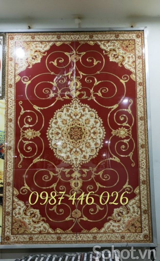 Gạch hoa thảm gạch đẹp phòng khách