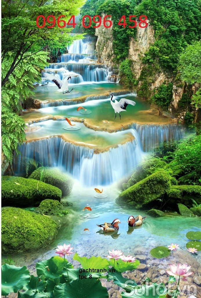 Tranh gạch ốp tường 3d - FDS52