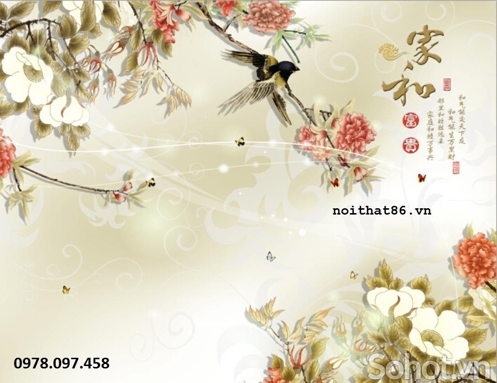 Gạch tranh 3D sứ ngọc