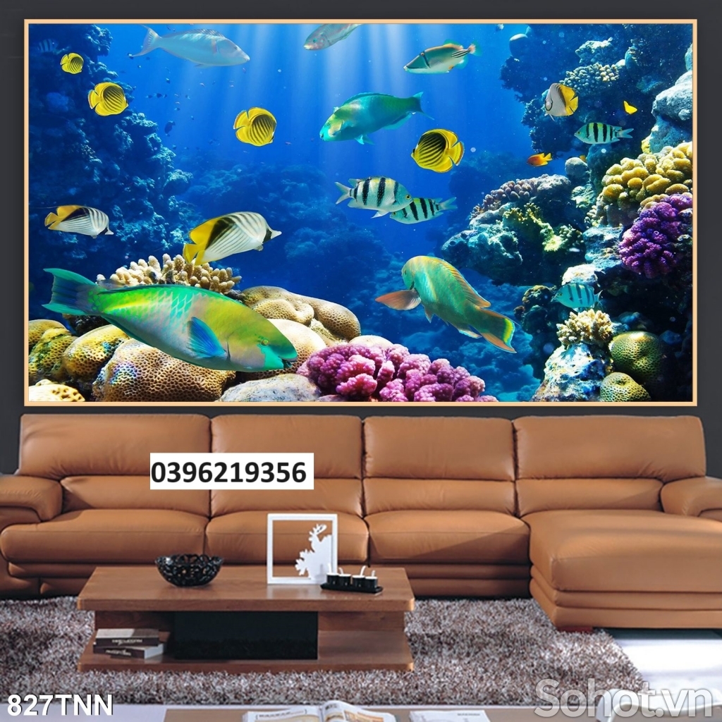 Tranh gạch 3D phong cảnh thiên nhiên đẹp