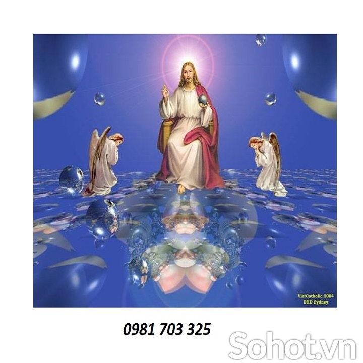 Gạch tranh công giáo ốp tường