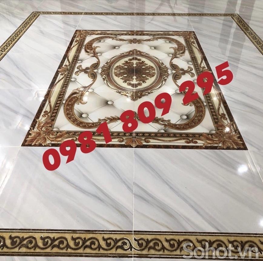 Gạch trang trí , thảm gạch lát phòng khách HS3332