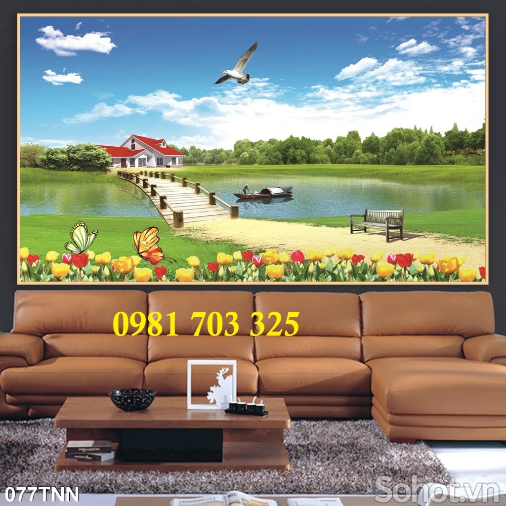 Tranh gạch phong cảnh đẹp