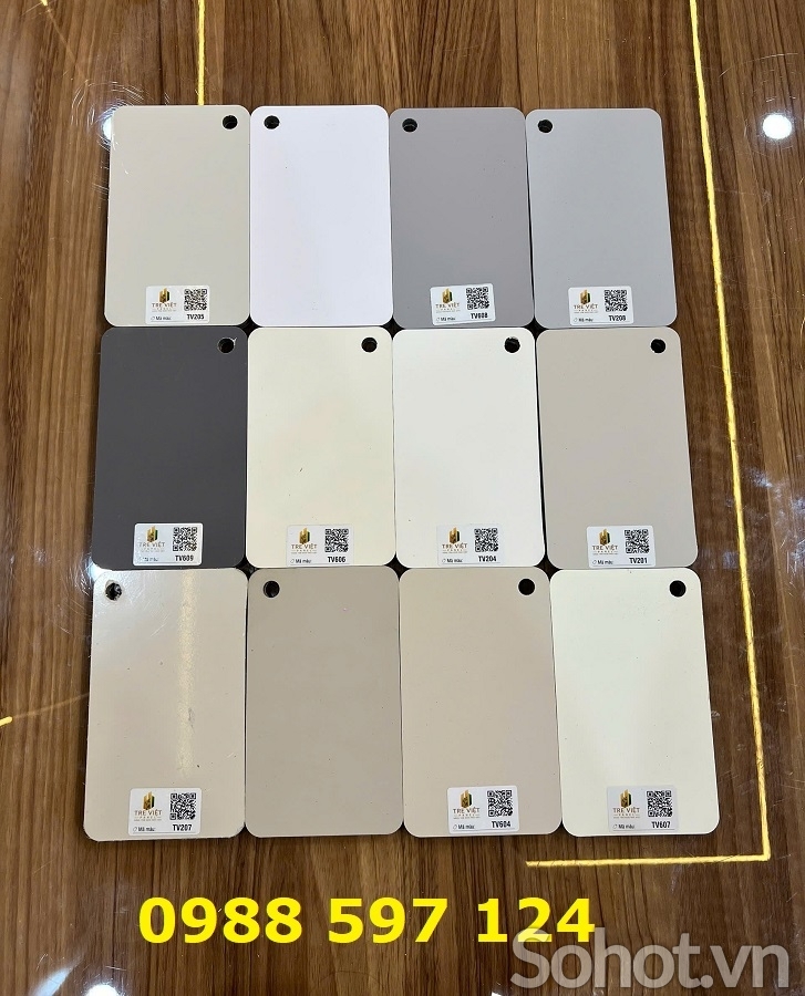 Tấm ốp tường than tre Nhà máy VẬT Tư+ thi công