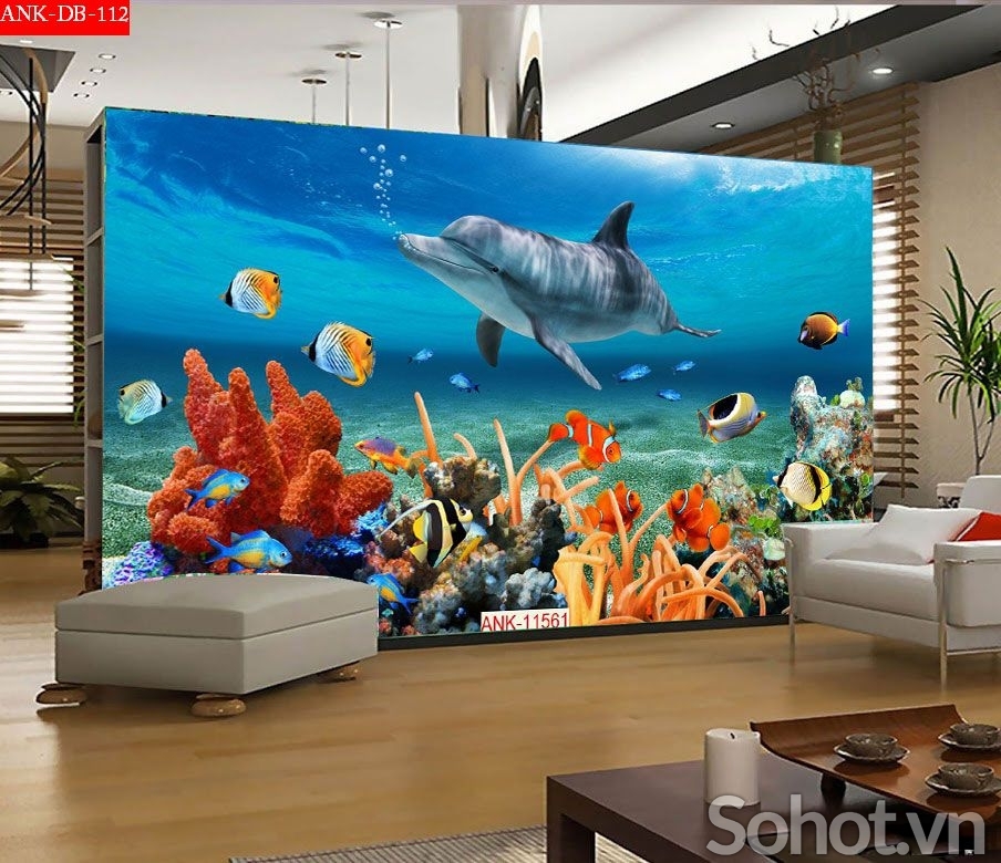 Tranh gạch men 3d ốp tường phòng tắm - CBVV5