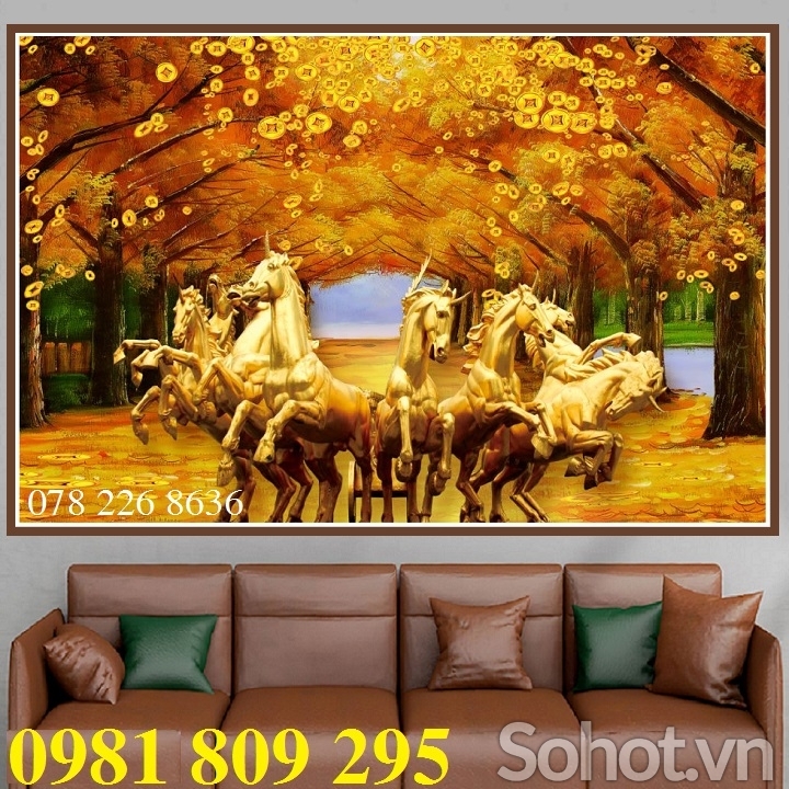 Gạch 3d mã đáo thành công - tranh gạch ốp tường