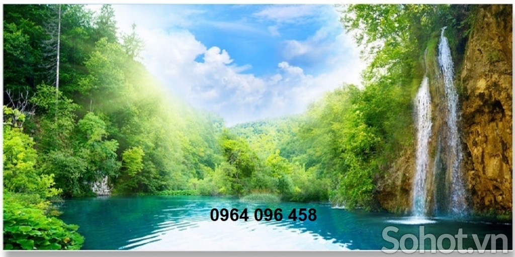 tranh gạch 3d phong cảnh - SHH86