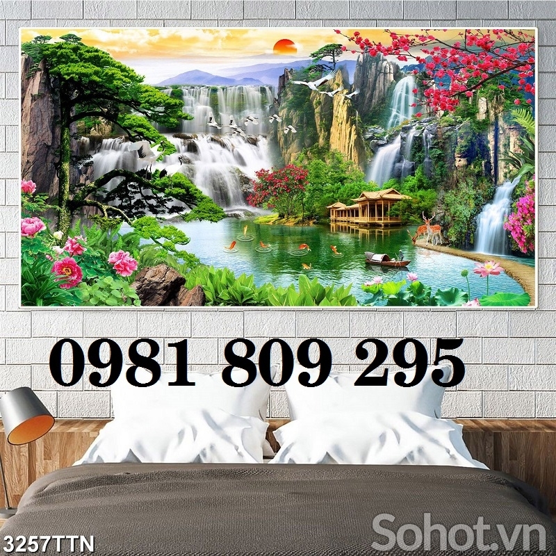 gạch tranh phong cảnh