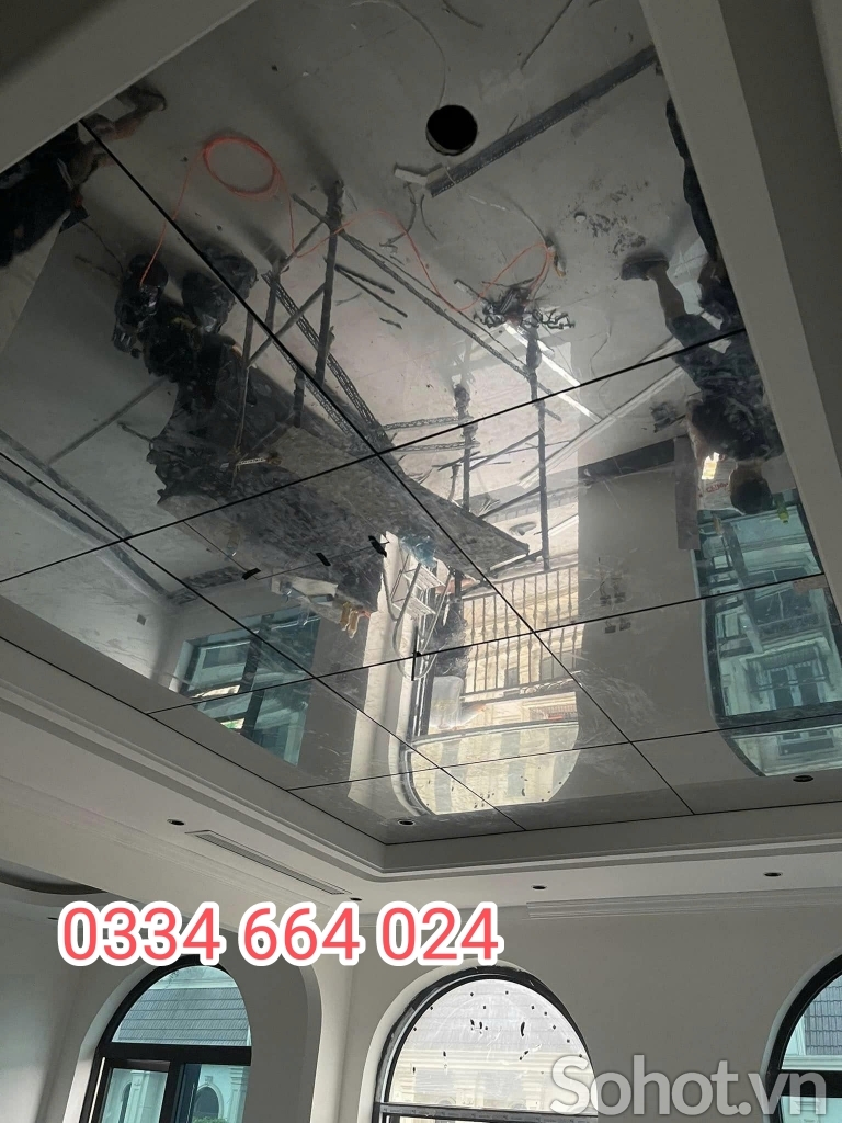 Cải tạo tường trần sàn sợi than tre cao cấp