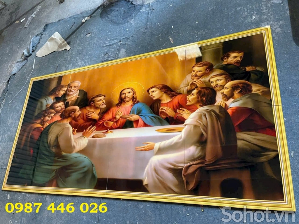 Gạch 3d tranh gạch men thiên chúa HP7293