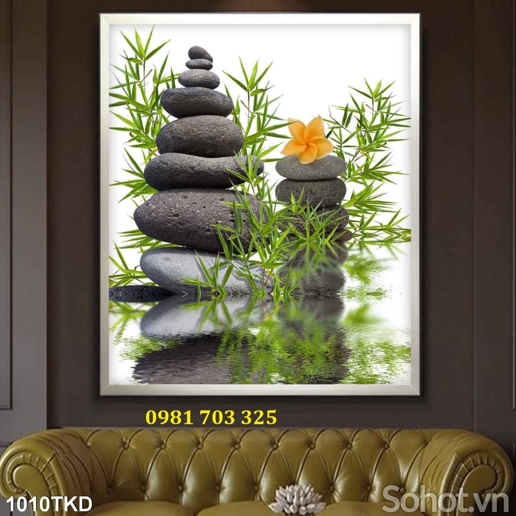 Tranh gạch men 3D ốp tường đứng
