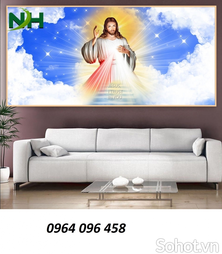 Tranh gạch ốp tường thiên chúa 3d - 5777CV