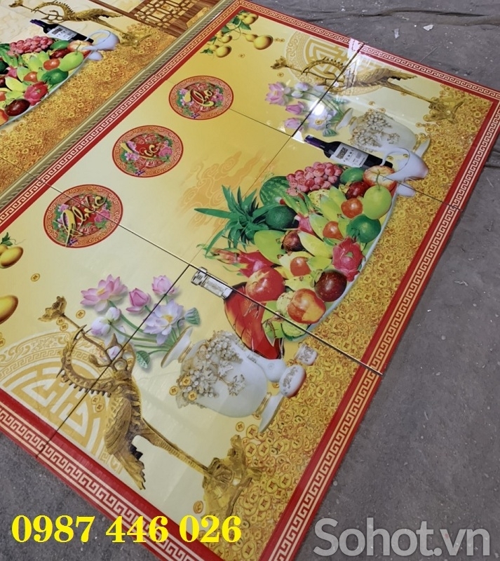Tranh gach men phòng thờ HP9722