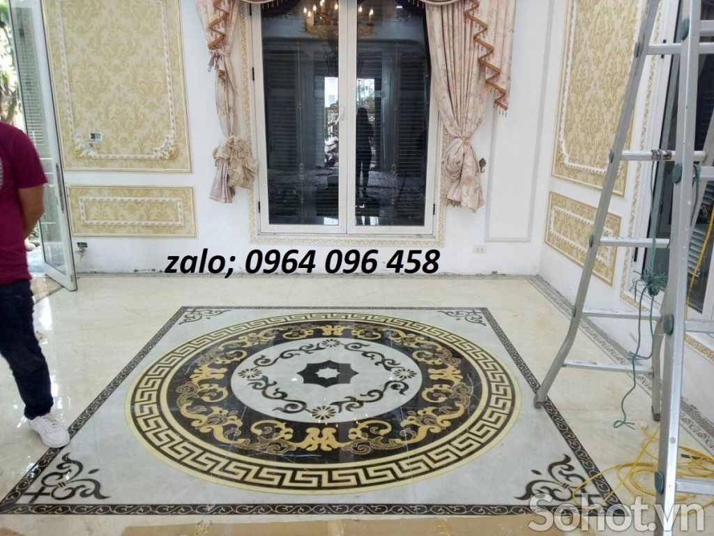 Mẫu gạch thảm lát nền phòng khách - 43SL