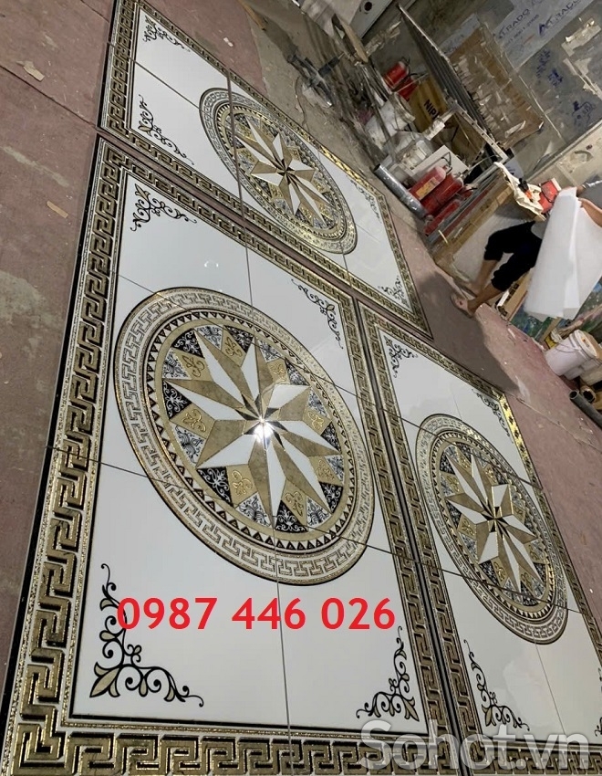 Gạch thảm nền phòng khách HP7283