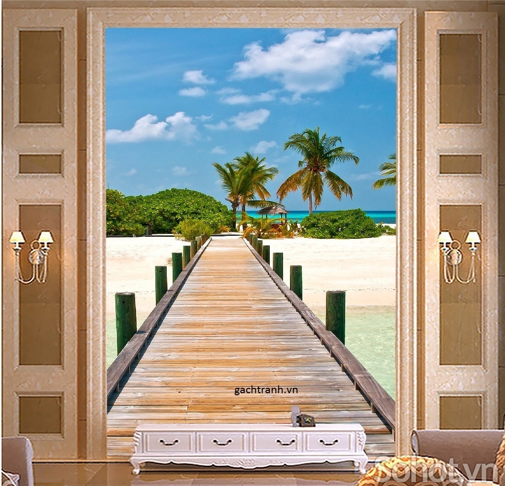 tranh 3d khổ dọc - 67BN