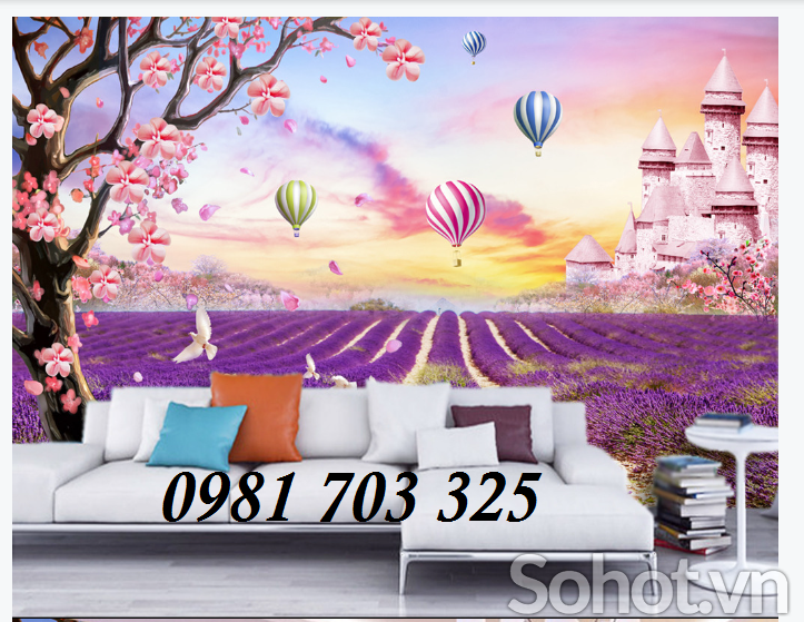 gạch tranh 3D phong cảnh