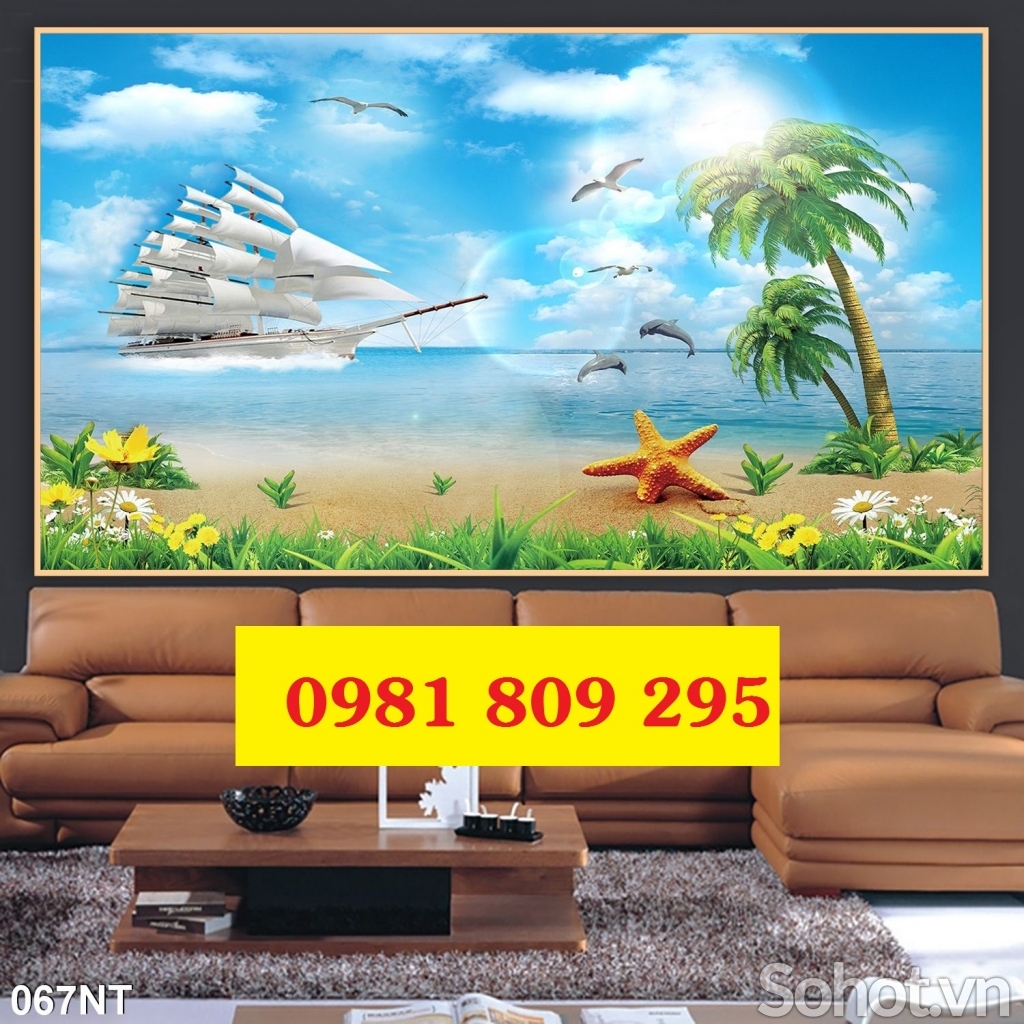 Gạch tranh ốp tường - tranh gạch men