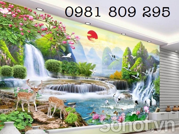 Tranh 3d - gạch tranh - tranh gạch men