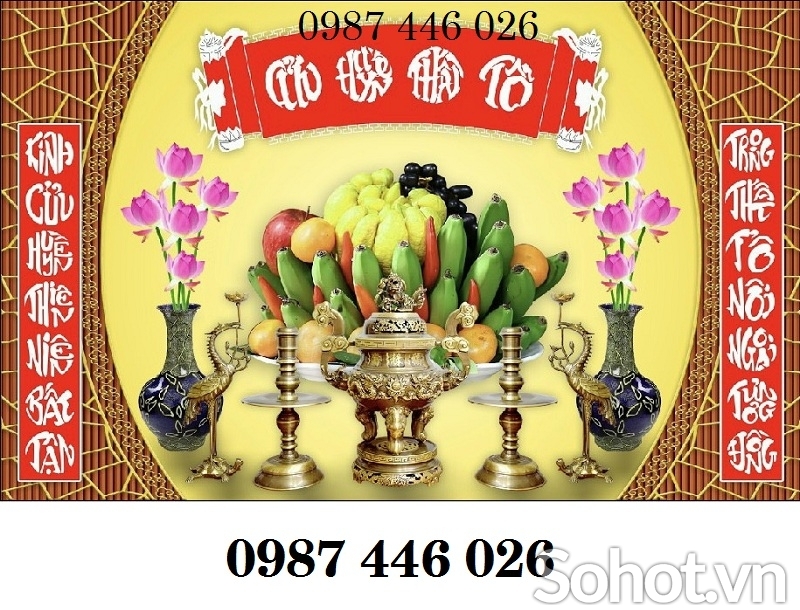 Gạch 3d tranh gạch phòng thờ HP7273