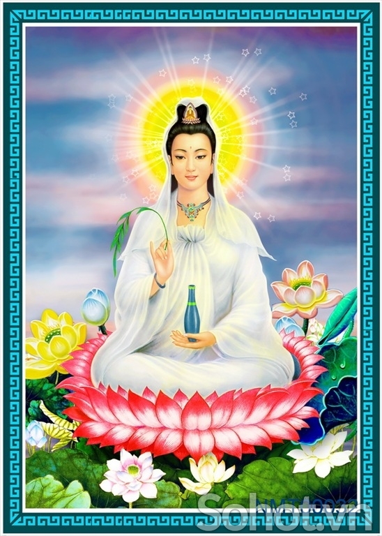 Tranh gạch ốp tường hình phật - GCF43