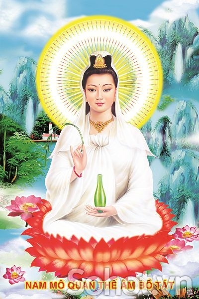 Tranh gạch phật quan âm 3d - 0964CP