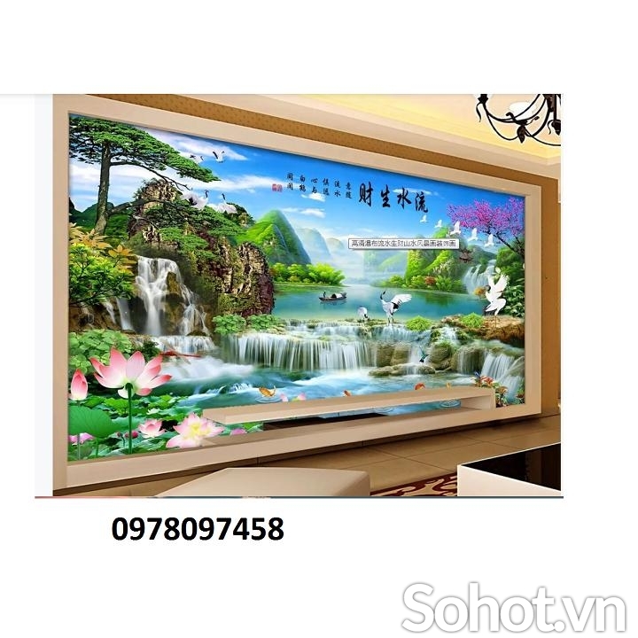 Tranh gạch 3D - tranh phong cảnh