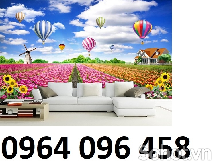 Tranh gạch men 3d hoa cỏ thiên nhiên - CBX43