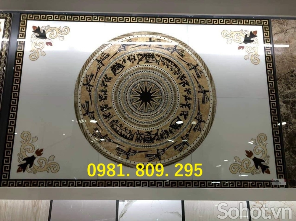 Gạch thảm lót nền phòng khách - hiên nhà