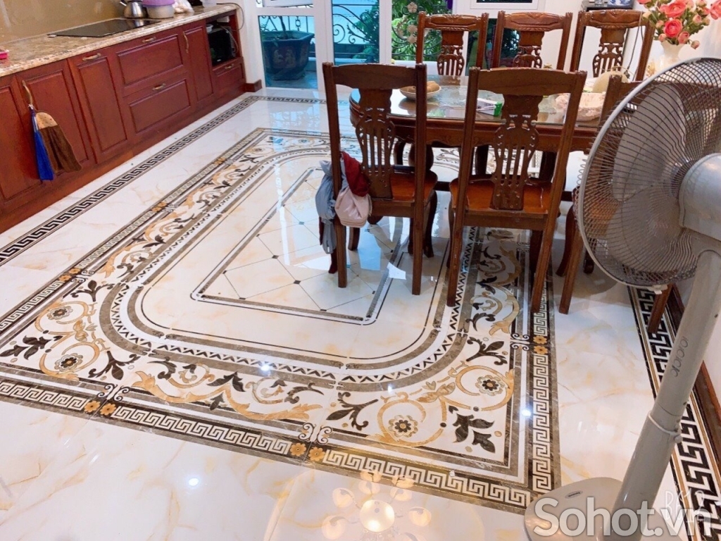 Gạch thảm lát phòng khách - hiên nhà - 0421SX