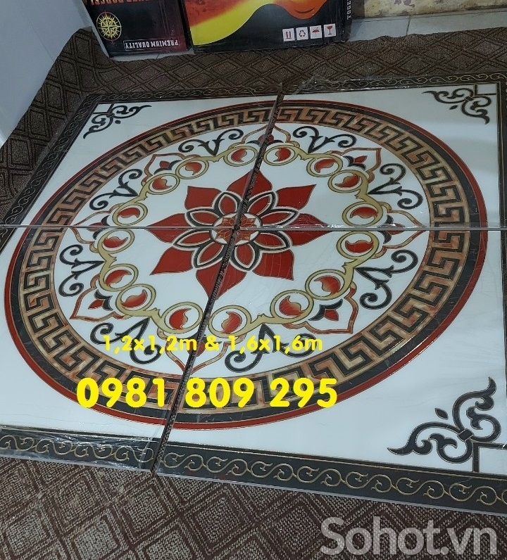 Thảm gạch lát sảnh đẹp