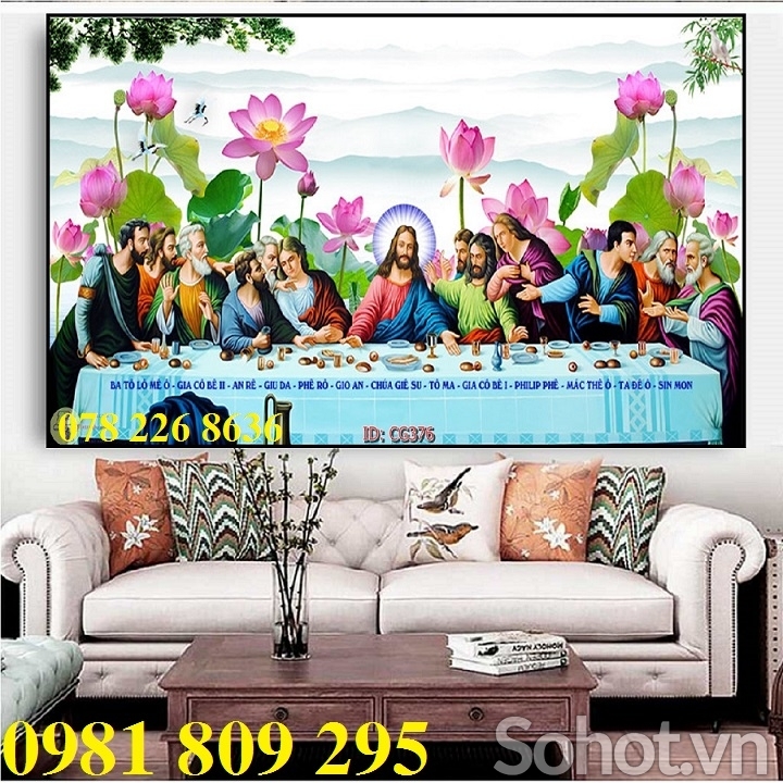 Gạch tranh 3d - mẫu tranh công giáo , tranh thiên chúa