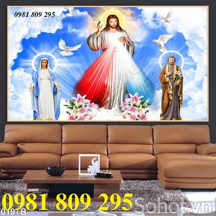 gạch tranh 3d = gạch tranh 3d thiên chúa