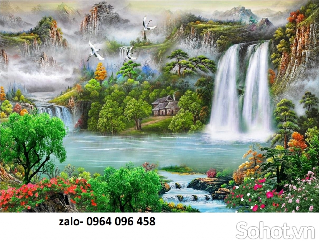 Tranh gạch 3d phong thủy tài lộc - ZXC51