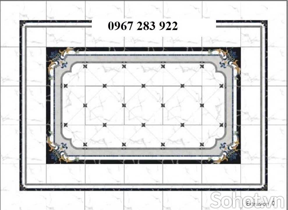 Thảm gạch 3D chiểu nghỉ sang trọng