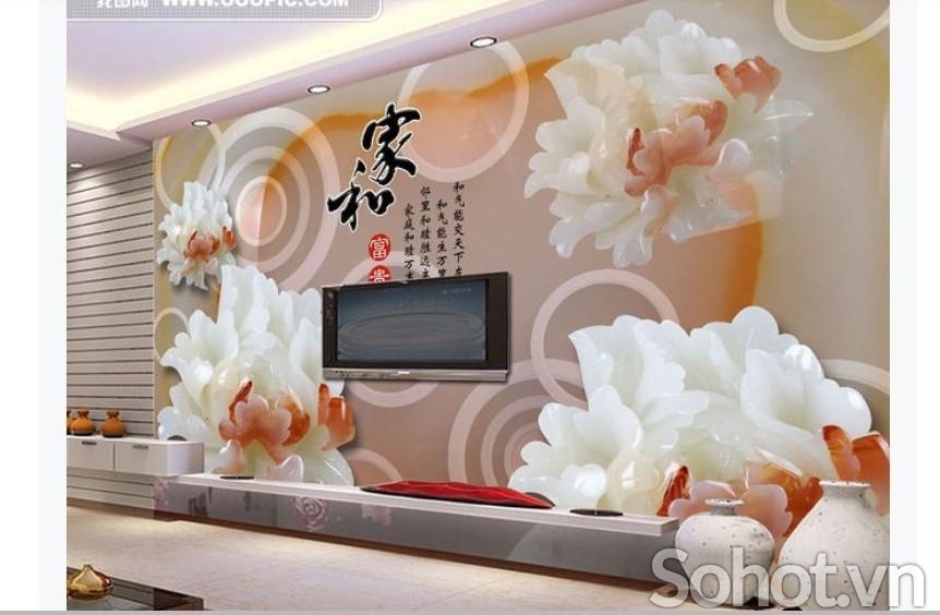 Tranh 3D- Tranh sứ ngọc