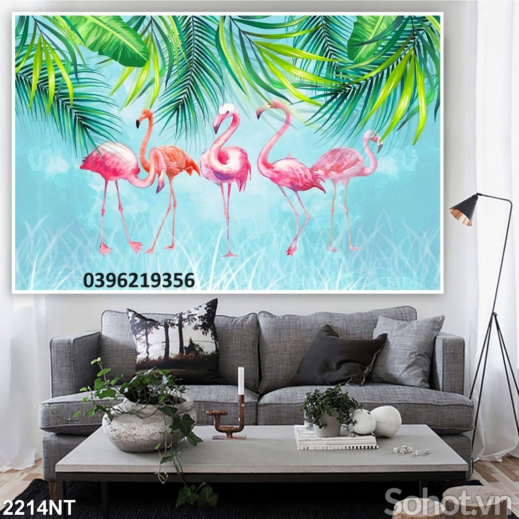 Tranh gạch phong cảnh 3D trang trí