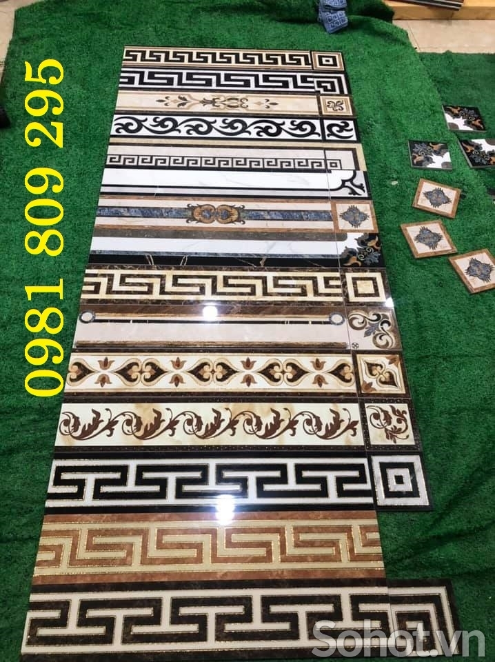 Gạch viền trang trí phòng khách GDSF7