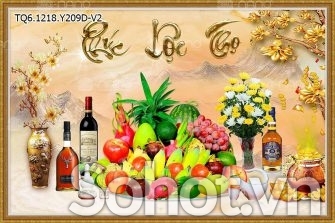 Tranh gạch 3d măm ngủ quả - 78CBB