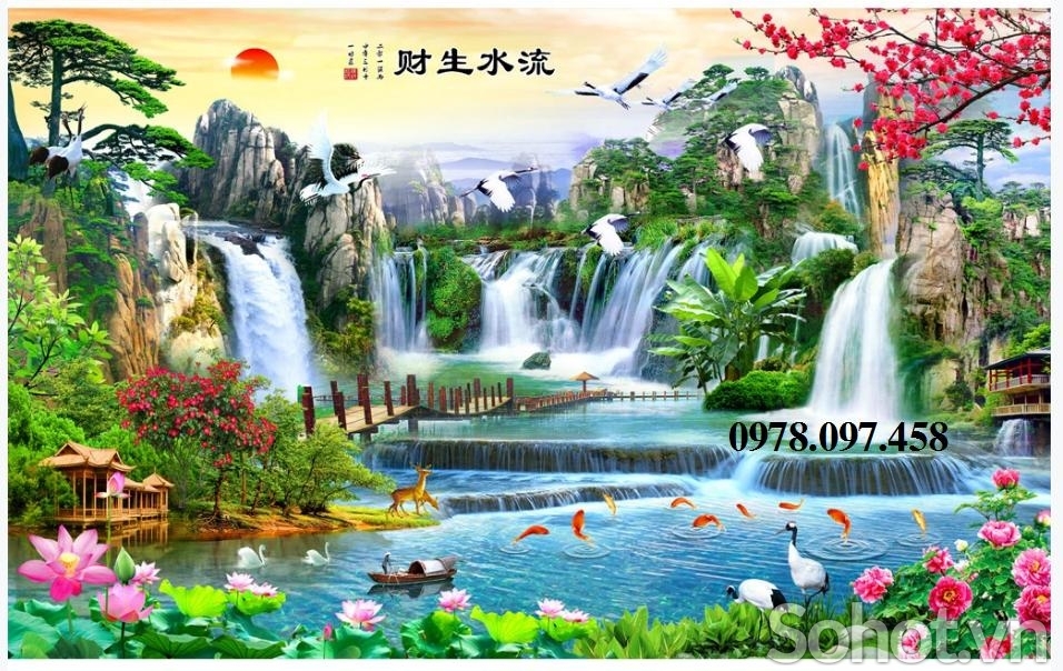 Tranh gạch phong cảnh - tranh gạch