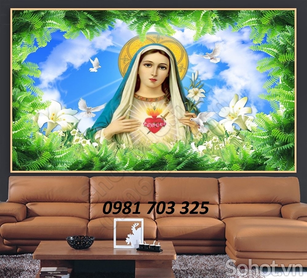 Tranh công giáo- gạch tranh trang trí