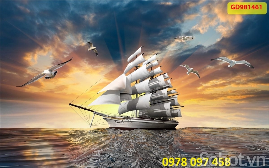 Tranh dán phòng khách