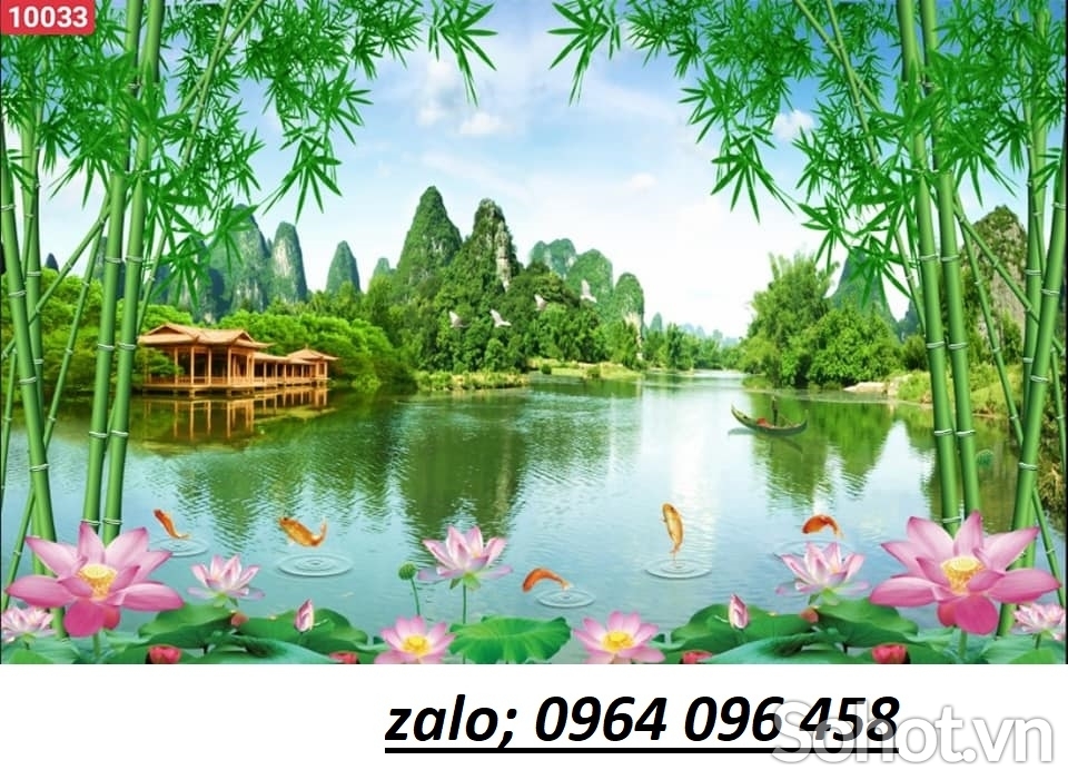 Tranh gạch 3d ốp tường rào - 977CVVV
